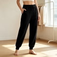 thumbnail image 6 of VV AVEORS Joggers For Women High Waisted Drawstring Sweatpants Trendy Joggers With Pockets Workout Athletic Sweat Pants 2026 Black XL, 6 of 7