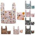 thumbnail image 2 of Coofit Grocery Bag Polyester Lightweight Ripstop Tote Bag Shopping Bag for Groceries, 2 of 10