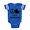 Royal Blue, variant on CafePress - FIN Peace Love Fox Terrier - Cute Infant Baby Football Bodysuit