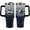 tumbler-DAL, variant on Football Tumbler Cup - Football Gifts for Men Women - 40 OZ Insulated Stainless Steel Coffee Cup with Lid and Straw