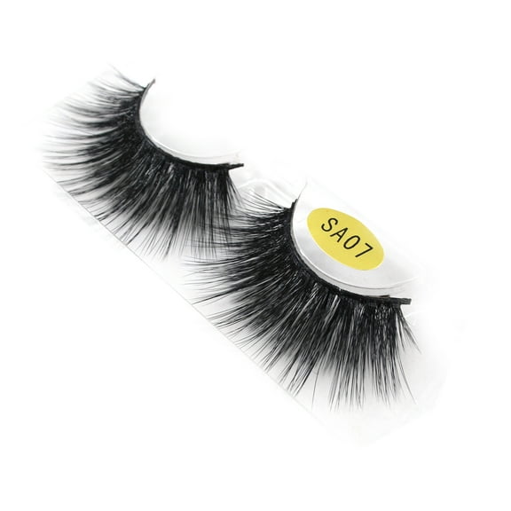 25mm Synthetic Lashes In Beauty for Women False Eyelashes Natural 6 Pairs Different Style Daily Use