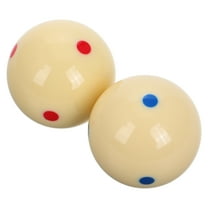 unbranded  2 Pcs Billiard Training Cue Ball Ordinary Billiards Practice Large White Balls