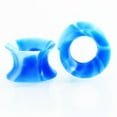 thumbnail image 3 of lionlar 11 Pairs Silicone Double Flared Flexible Ear Plug Tunnel Assorted Color 12mm, 3 of 9
