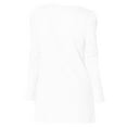 thumbnail image 4 of Women's Long Sleeve Basic Shirts V Neck Top Basic Stretch Cotton Relaxed Slim Fit T Shirt Outfits Workout, 4 of 8