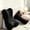 Black, variant on Ergonomic Memory Foam Reading Pillow with Full Back, Lumbar & Waist Support, Comfort Backrest Cushion for Bed, Sofa & Chair, Ideal for Reading, TV Watching and Studying