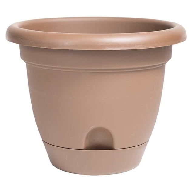 Planteuse Auto-Arrosage 12 Po Lucca&44; Chocolat
