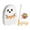 White, variant on Happydeer Ghost Pinata Pull String Cute White Ghost Pinata with Stick Blindfold And Confetti for Halloween Birthday Party Supplies (White)