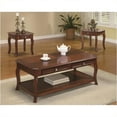 thumbnail image 1 of Bowery Hill 3 Pièces Table Basse de Rangement Contemporaine en Bourbon, 1 of 1