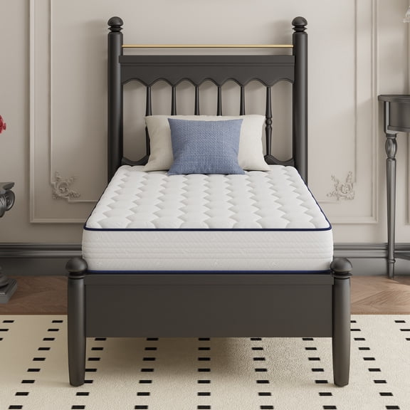 Avenco Pearl 6" Twin Size Medium Adult Supportive Innerspring Mattress