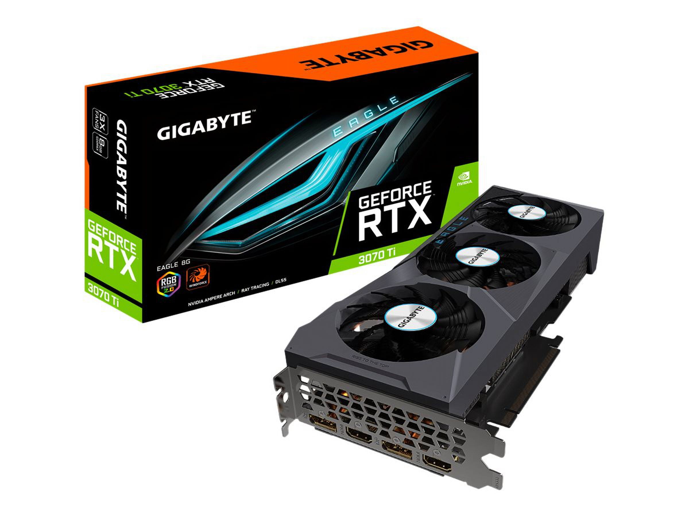 GIGABYTE NVIDIA GeForce RTX 3070 Ti Graphic Card, 8 GB GDDR6X