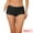 Black, variant on Unique Bargains Women's Boyshorts Invisible Mid Stretchy Soft Breathable Panties S Black