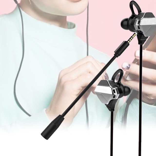 Twowood auricular G10 Auricular cableado sonido estéreo en línea Mic Gaming Auriculares Auriculares Bajo Profundos para tabletas