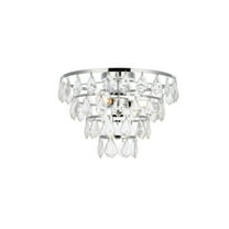 Ella 14 inch flush mount in chrome