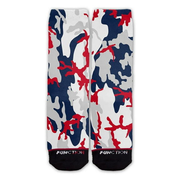 Function - New England Football Team Camo Fashion Socks