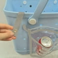 thumbnail image 3 of Versatile Travel Tote Bag with Transparent Inner Organizer and Hooks for Efficient Storage and Easy Organization, 3 of 3
