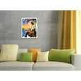 thumbnail image 4 of Veracruz Mexico - Vintage Travel Poster by T. Bueno Diaz c.1951 - Master Art Print 10in x 14in, 4 of 4