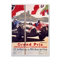 Trademark Fine Art 'Racing 21' Canvas Art by Lantern Press