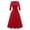 Red, variant on HJYCHN Round Neck Dress for Women Everyday Casual Wear Comfortable Solid Color Design with Heels Warm Weather Outfits Pink XXL