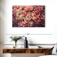 thumbnail image 3 of Elephant Stock Bunch Of Vintage Florals Wall Art - Horizontal Canvas Wall Art - Living Room Wall Decor - Floral And Botanical Canvas - Beige And Gray Decor - 36" x 24", 3 of 8