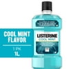 Listerine Cool Mint Antiseptic Mouthwash/Mouth Rinse for Bad Breath & Plaque, 1 L