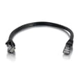 thumbnail image 1 of 2 ft. Cat5e Snagless Unshielded-UTP Ethernet Network Patch Cable - Black, 1 of 1
