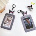 thumbnail image 2 of Star Photo Card Holder Cute Cartoon Pattern Card Holder Keychain Birthday Gift for Women Girls Type 2, 2 of 3