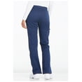 thumbnail image 3 of Dickies Essence Medical Scrubs Pant for Women Mid Rise Straight Leg Drawstring DK106T, XL Tall, Navy, 3 of 7