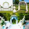 thumbnail image 3 of Hyindoor Wedding Garden Arch 7.87 x 4.59 x 1.25FT Climbing Plant Balloon Party Decoration 2 Assembly Methods（Black）, 3 of 8