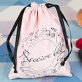 thumbnail image 1 of VIFERR Storage Bag 5Pcs Dust?Proof Polyester Drawstring Bag Jewelry Underwear Cosmetics Storage Bags Pink, 1 of 7