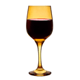 thumbnail image 1 of Set 6  Copas vidrio Cristal para Vino Tinto Lav Fame 480ML Color Naranja, 1 of 3
