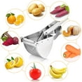 thumbnail image 3 of Multi-Functional Food Ricer, Stainless Steel Potato Ricer Ergonomic Comfort Grip, Heavy Duty Commercial Use For Quick And Easy Mashing, 3 of 5
