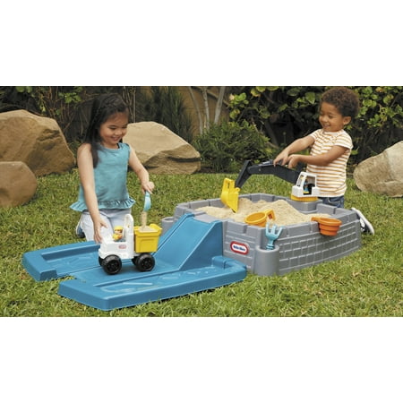 Little tikes construction sandbox deals