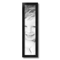 ArtToFrames 5" x 21" Black Picture Frame, 5x21 inch Black Wood Poster Frame (WOM-5139)