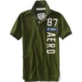 thumbnail image 1 of Aeropostale N. York Rugby Polo para hombre, verde, pequeño, 1 of 1