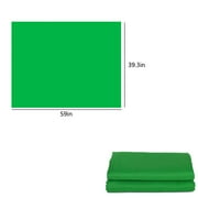 Qiopertar Green Screen Background, Chroma Key Backdrop for Live Shooting, Reusable Fabric Green Screen Curtain, Solid Color Photography Background for Portraits Product Videos, Green