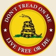 thumbnail image 3 of CafePress - Dtom Gadsden Flag (Logo) White T Shirt - Men's Classic Graphic T-Shirt, 3 of 4