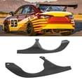 thumbnail image 4 of Tail Throat Decorative Frame, Tail Exhaust Pipe Cover 2pcs Abrasion Resistant Stable Professional Rugged Anti Scratch  For Car, 4 of 8