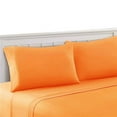 thumbnail image 1 of Benzara BM202098 Bezons Simple Size Plain Sheet Set&44; Orange - 3 Pièces, 1 of 3