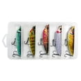 thumbnail image 1 of Swimming Bait for Freshwater Saltwater Lightweight Colorful Artificial Bait for Bass Trout, 1 of 5
