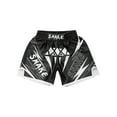 thumbnail image 3 of Mufeng Kids Boxing Shorts for Boys Wrestling Trunks Kickboxing Boxer Briefs MMA Training Booty Shorts Type L M/160, 3 of 5