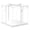 white-12x12x10inch-6Pcs, variant on white-12x12x7inch-6Pcs Cake Boxes Disposable Containers for Birthday Wedding Party