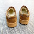 thumbnail image 4 of Women Winter Slip On Warm Faux Fur Lined Suede Snow Boots Run 1 Size Small, 4 of 5