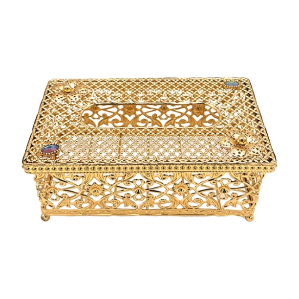 Cubierta de caja de pañuelos Soledad Sostenedor del tejido rectangular elegante