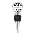 thumbnail image 1 of Animal Protector Cartoon Tats Pattern Bottle Stopper Stainless Steel Rubber Reusable, 1 of 4