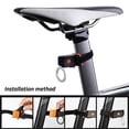 thumbnail image 4 of Bangcool Bike Tail Light Waterproof USB Charging LED Bike Rear Light Road Bike Light, 4 of 10