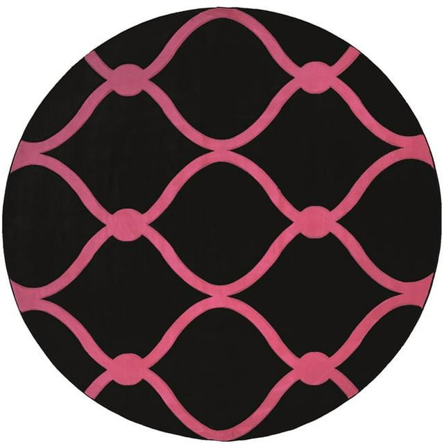 United Weavers Bristol Rodanthe Pink Round Rug Round