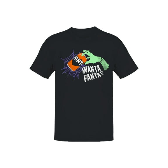 Officially Licensed Fanta Spooky Fanta Can Design Men's T-shirt