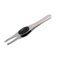 thumbnail image 2 of Pinzas profesionales para cejas para mujeres y hombres, pinzas de precisión, pinzas afiladas e inclinadas para depilar cejas, pelo encarnado, depilación facial, peluca, cejas, 2 of 5