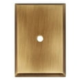 thumbnail image 3 of Alno A610-14-PB 1 1/4 Inch Rectangle Backplate Polished Brass, 3 of 7