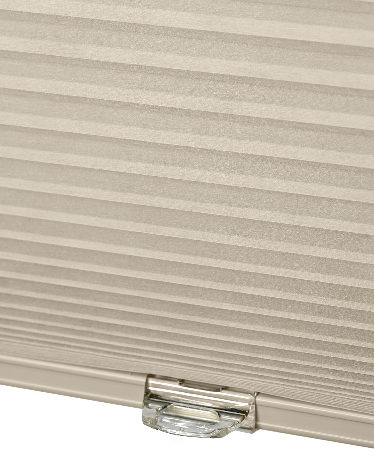 Chicology Cordless Cellular Shade Light Filtering, Khaki Grey 29.5"W x 48"H